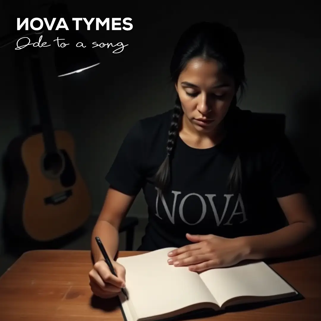 Single Cover Ode To A Song Nova Tymes